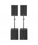 HK Audio HK Bass Power Pack (2x Linear 3 115FA, 2x L Sub 1800A, 2x K&M M20, 4x covers) – kompletny zestaw nagłośnieniowy