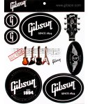 Gibson Stickers - zestaw naklejek