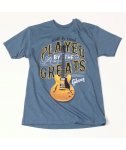 Gibson Played By The Greats T (Indigo) Large koszulka