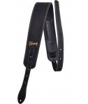 Gibson The Nubuck Strap, black pasek gitarowy