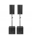 HK Audio HK Compact Venue Pack (2x Linear 3 112FA, 2x L Sub 1500A, 2x K&M M20, 4x covers) – kompletny zestaw nagłośnieniowy
