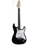 Arrow ST 111 Deep Black Rosewood/white gitara elektryczna