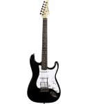 Arrow ST 211 Deep Black Rosewood/white  gitara elektryczna