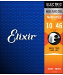 Elixir 12052 NanoWeb Light 10-46 struny elektryczne