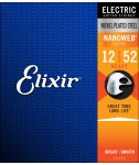 Elixir 12152 NanoWeb Heavy 12-52 struny elektryczne